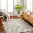 San Francisco SFO-2320 Ivory / Olive Rug
