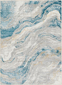 San Francisco SFO-2332 Blue / Denim Rug