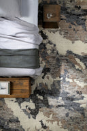 Socrates SOC-2300 Black / Brown Rug