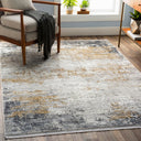 Solar SOR-2302 Charcoal / Gray Rug