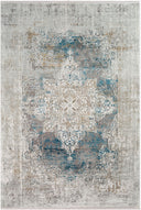 Solar SOR-2306 Charcoal / Dark Blue Rug