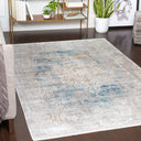 Solar SOR-2306 Charcoal / Dark Blue Rug