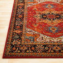 Serapi SRP-1001 Black / Burgandy Rug