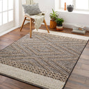 Sarasota SSO-2301 Black / Mustard Rug