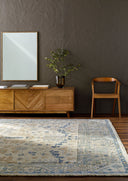 St Moritz STM-2302 Blue / Cream Rug