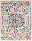 Sunderland SUN-2312 Aqua / Burnt Orange Rug