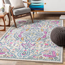 Sunderland SUN-2312 Aqua / Burnt Orange Rug