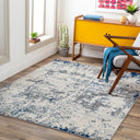 Sunderland SUN-2319 Charcoal / Dark Blue Rug