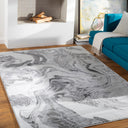 Tibetan TBT-2317 Charcoal / Light Gray Rug