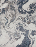 Tibetan TBT-2319 Charcoal / Dark Blue Rug