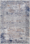 Tahmis THI-2708 Charcoal / Dark Blue Rug