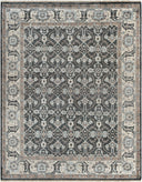 Theodora THO-3000 Black / Gray Rug