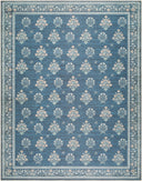 Thistle THT-2302 Burnt Orange / Dark Blue Rug