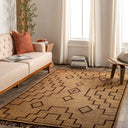 Touareg TOG-2301 Charcoal / Dark Brown Rug