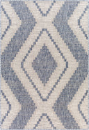 Tuareg TRG-2337 Blue / Gray Rug