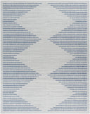 Tuareg TRG-2360 Cream / Dark Blue Rug