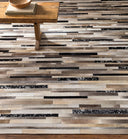 Trail TRL-1120 Black / Dark Brown Rug