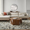 Trail TRL-1128 Charcoal / Gray Rug