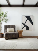 Tunus TUN-2318 Beige / Light Gray Rug