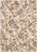 Tuscany TUS-2300 Dark Brown / Light Beige Rug
