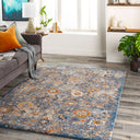 Tuscany TUS-2333 Blue / Bright Yellow Rug