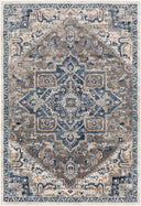 Tuscany TUS-2335 Blue / Cream Rug