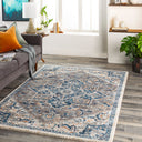 Tuscany TUS-2335 Blue / Cream Rug