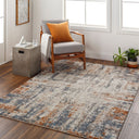 Tuscany TUS-2338 Black / Blue Rug