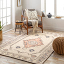 Urfa URF-2302 Charcoal / Deep Teal Rug