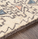 Urfa URF-2302 Charcoal / Deep Teal Rug