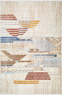 Usonia USO-2303 Brown / Burnt Orange Rug
