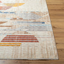 Usonia USO-2303 Brown / Burnt Orange Rug