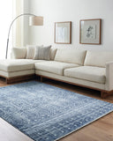 Usonia USO-2306 Dark Blue / Ice Blue Rug