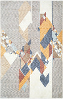 Usonia USO-2307 Brown / Burnt Orange Rug