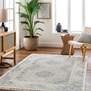 Valerie VLA-2303 Cream / Denim Rug