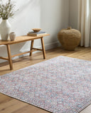 Vinny VNY-2319 Aqua / Brown Rug