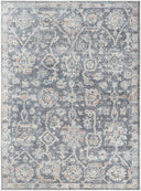 Eleni VVEL-2300 Black / Burnt Orange Rug