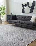 Lorelai VVLO-2301 Brown / Deep Teal Rug
