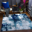 Wanderlust WNL-2326 Cream / Denim Rug