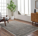Yasmin YMN-2302 Black / Brown Rug