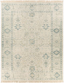 Zainab ZAI-2308 Dark Green / Light Olive Rug