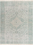 Zainab ZAI-2311 Dark Green / Light Olive Rug