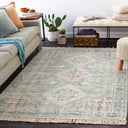 Zainab ZAI-2316 Dark Green / Light Olive Rug