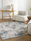 Zidane ZDN-2303 Blue / Dark Brown Rug