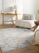 Zidane ZDN-2305 Blue / Dark Brown Rug