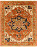 Zeus ZEU-7805 Ink Blue / Lavender Rug