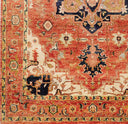 Zeus ZEU-7805 Ink Blue / Lavender Rug