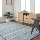 Zola ZOL-3000 Beige / Dark Blue Rug